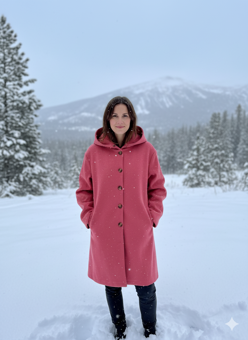 Chic Hooded Lightweight Fashion Coat | ventumra