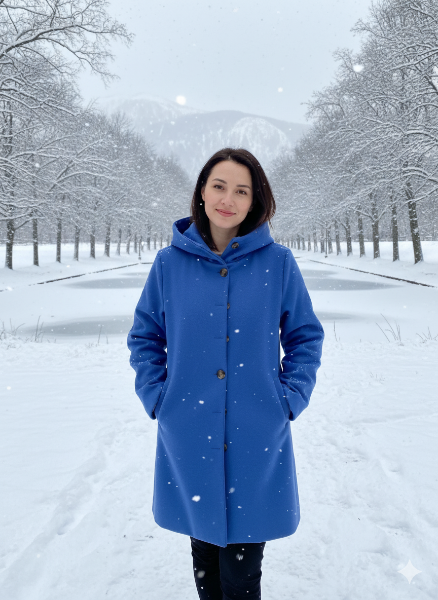 Chic Hooded Lightweight Fashion Coat | ventumra