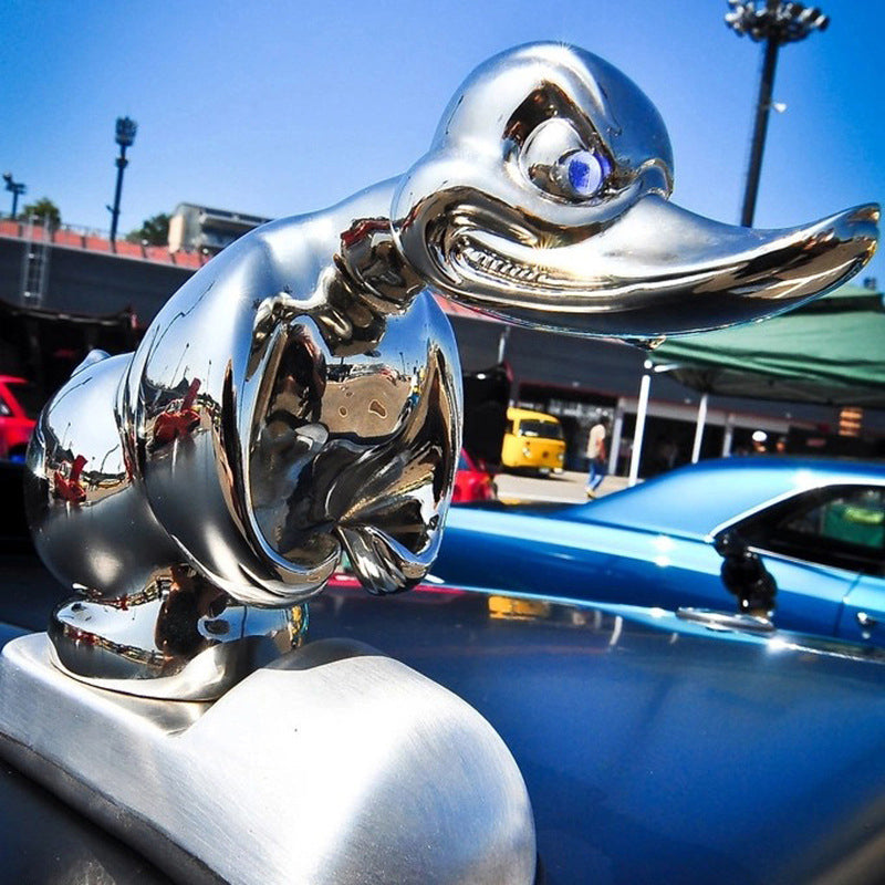 Angry Rubber Duck Hood Ornament | ventumra