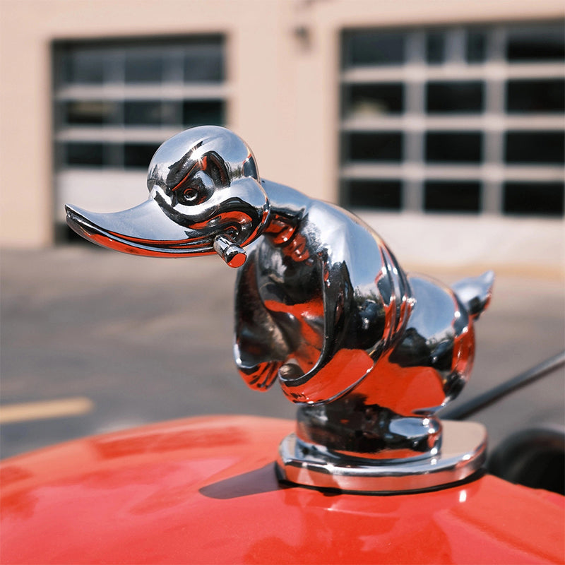 Angry Rubber Duck Hood Ornament | ventumra