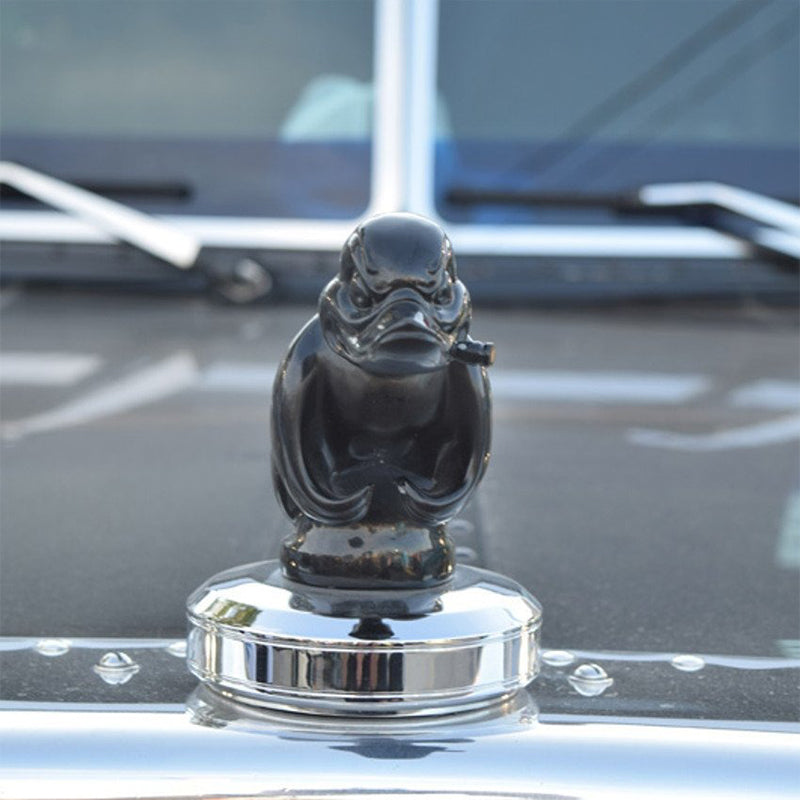Angry Rubber Duck Hood Ornament | ventumra