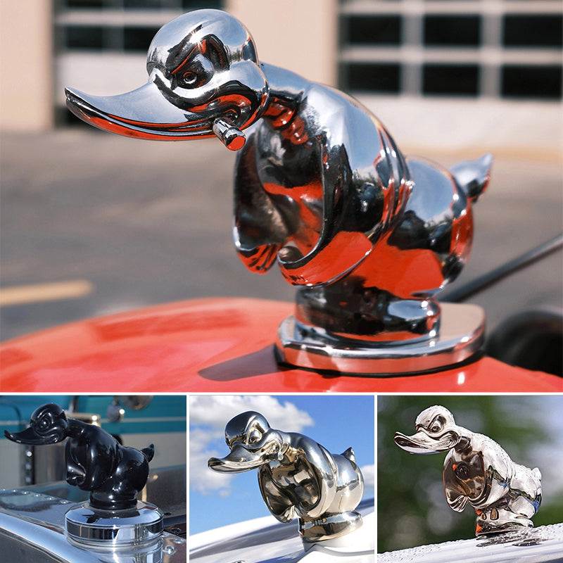 Angry Rubber Duck Hood Ornament | ventumra