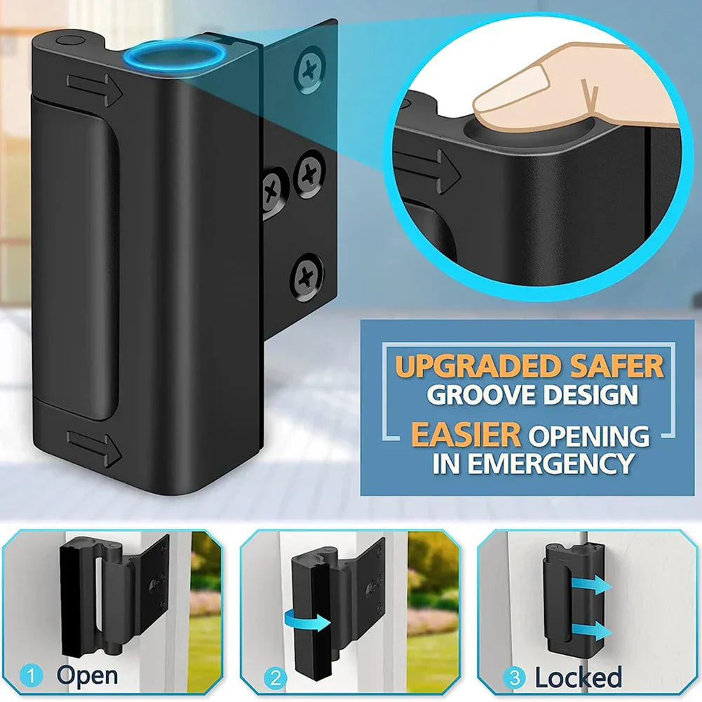 Anti-theft Childproof Door Safety Latch | ventumra