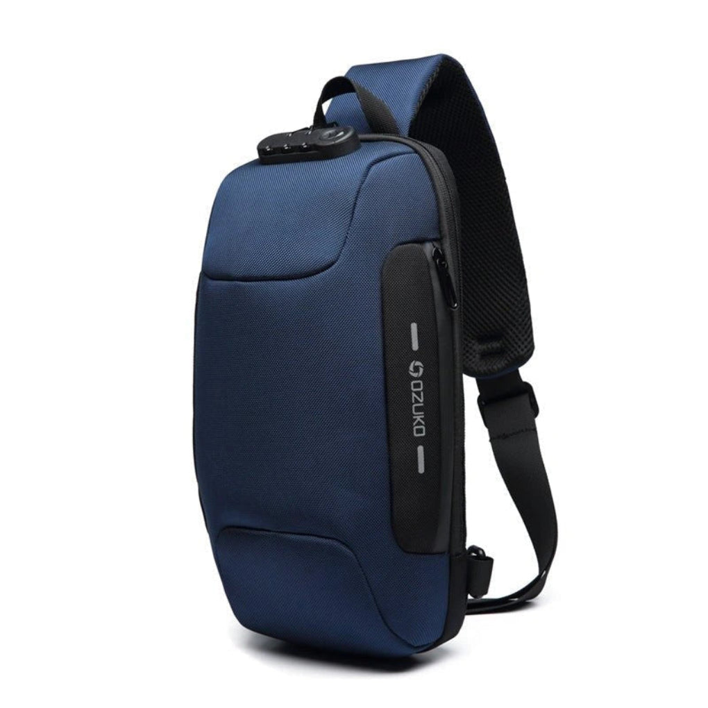 Anti-Theft Crossbody Bag with USB Port & Lock | ventumra
