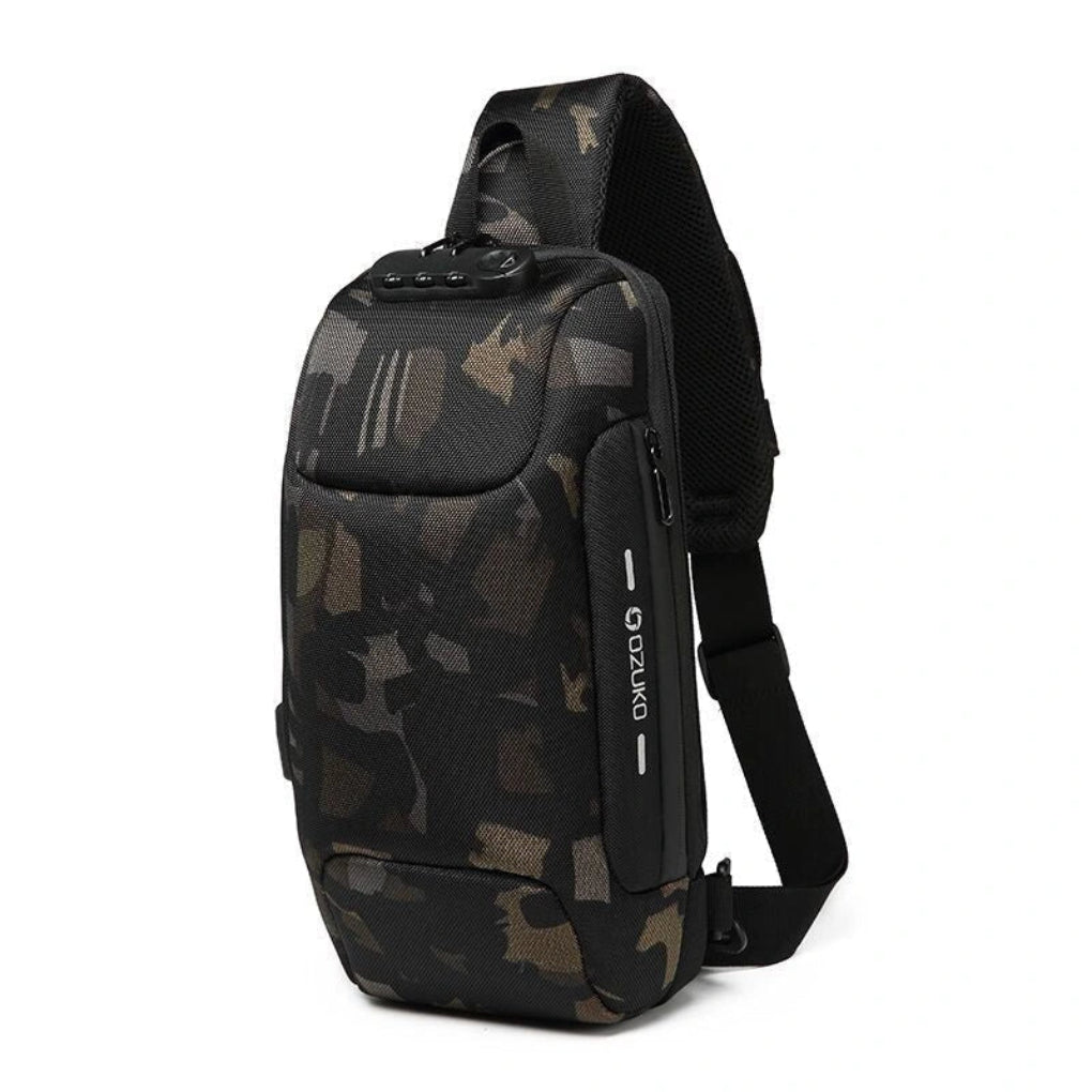 Anti-Theft Sling Bag with USB Charging | ventumra
