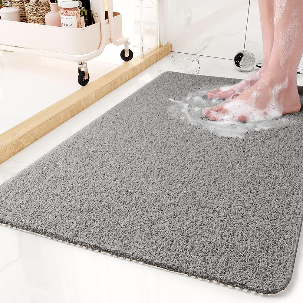 Antislip shower mat with foot massage texture | ventumra