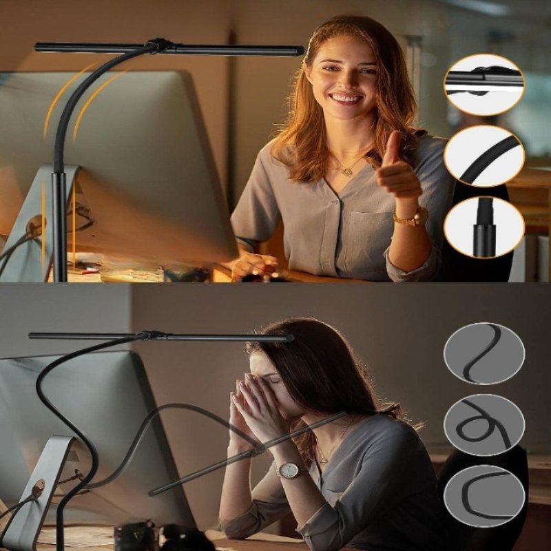 Architect desk lamp with 25 modes & dimmable lighting | ventumra