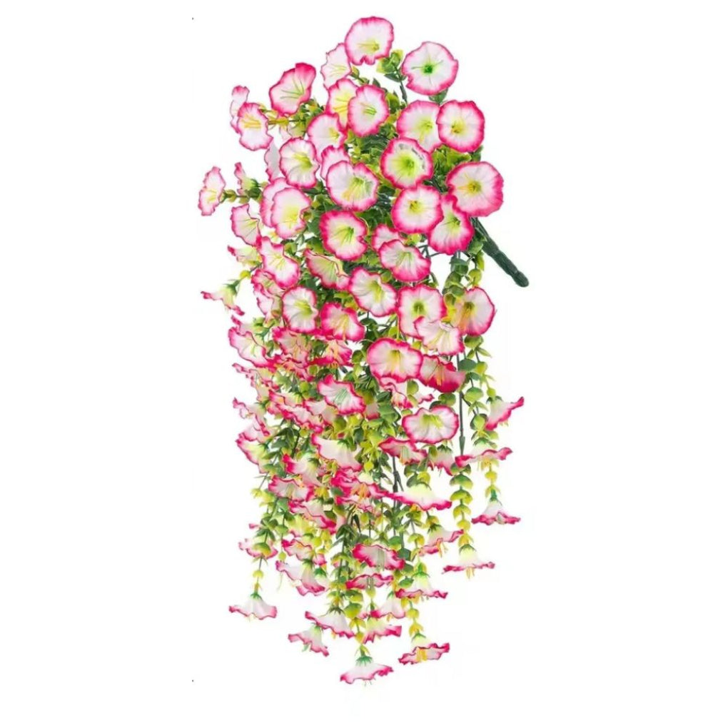 Artificial Morning Glory Flower Hanging Decor | ventumra