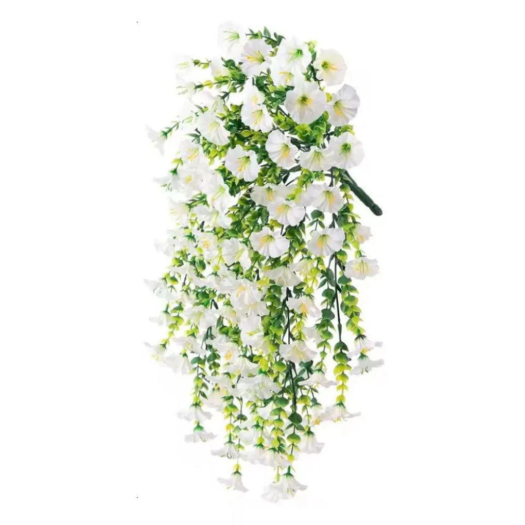 Artificial Morning Glory Flower Hanging Decor | ventumra