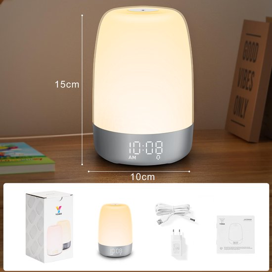 Aurora Wake-Up Light Sunrise & Sunset USB-C Rechargeable | ventumra
