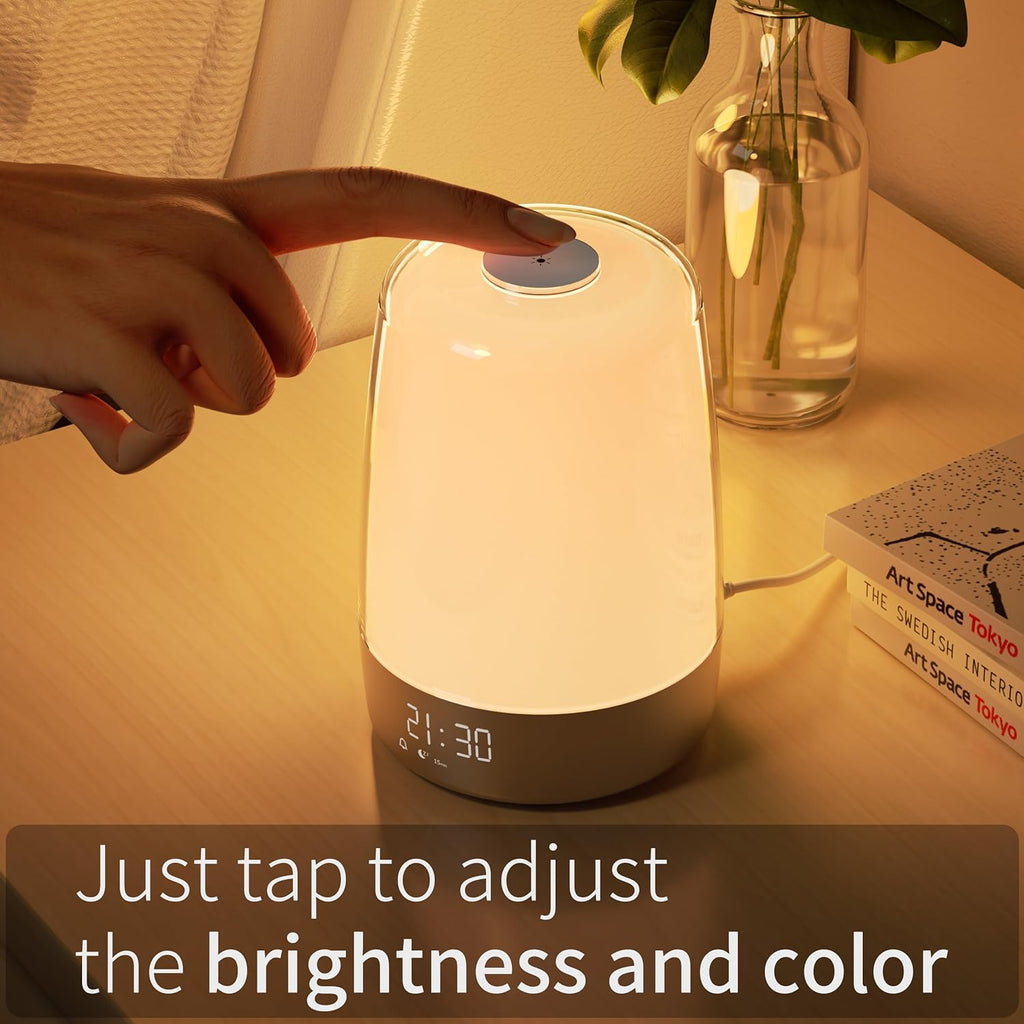 Aurora Wake-Up Light Sunrise & Sunset USB-C Rechargeable | ventumra