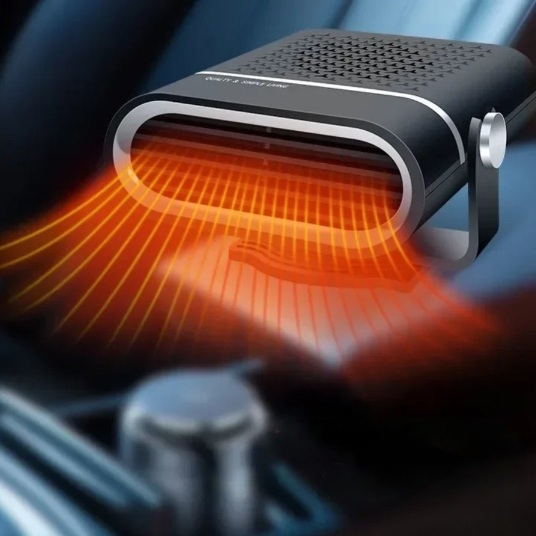 Auto Heater & Windshield Defroster 12V USB Portable Black | ventumra