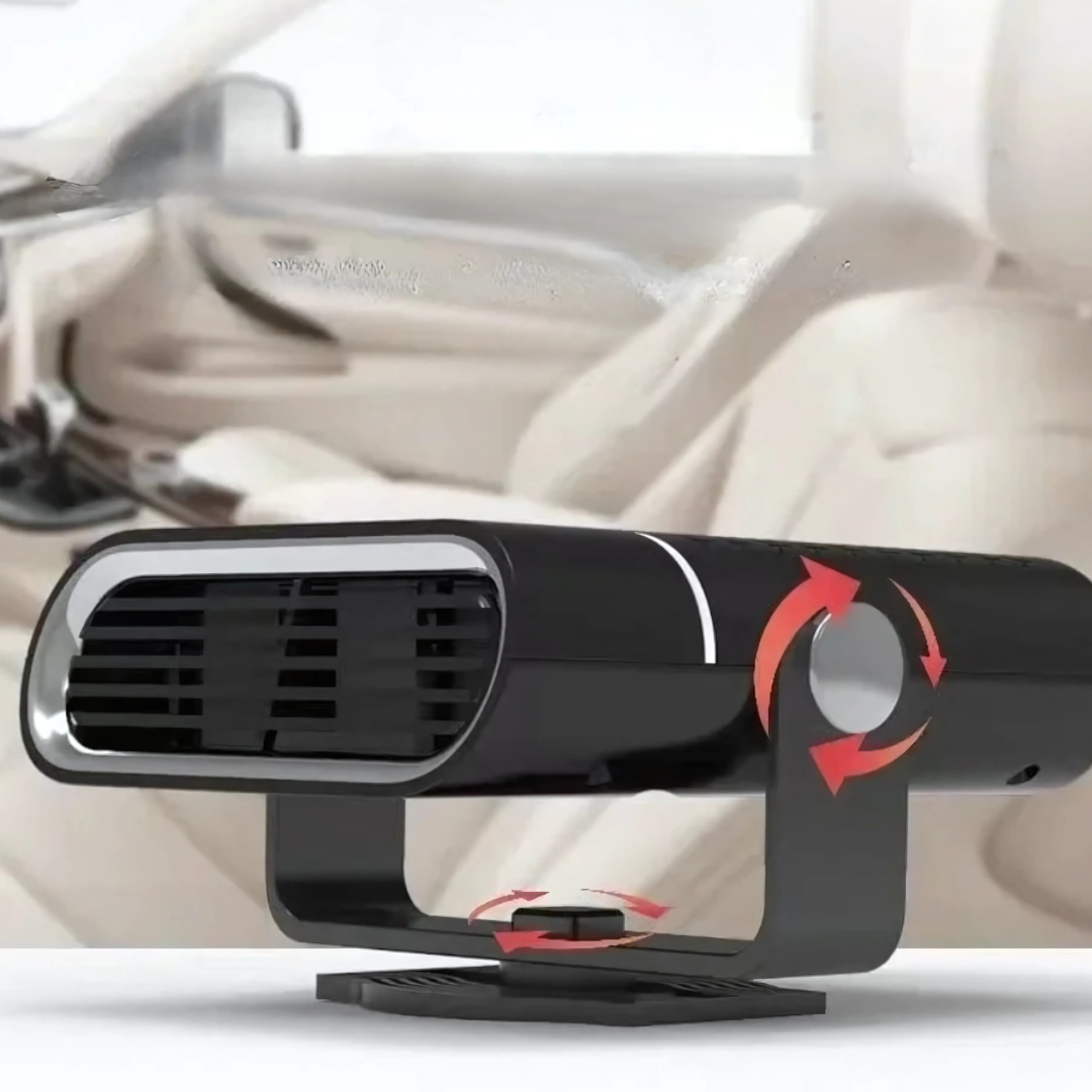 Auto Heater & Windshield Defroster 12V USB Portable Black | ventumra