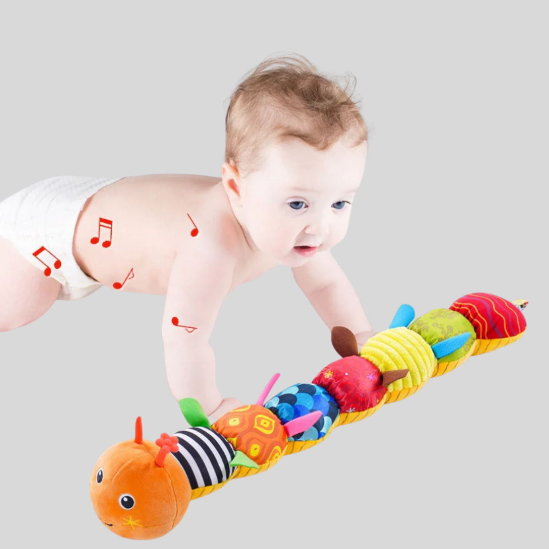 Baby Sensory Caterpillar Rattle Toy | ventumra