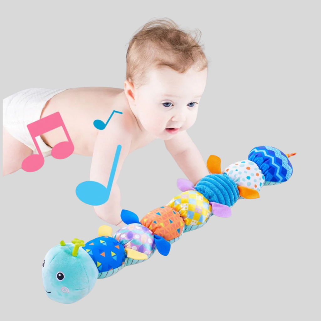 Baby Sensory Caterpillar Rattle Toy | ventumra