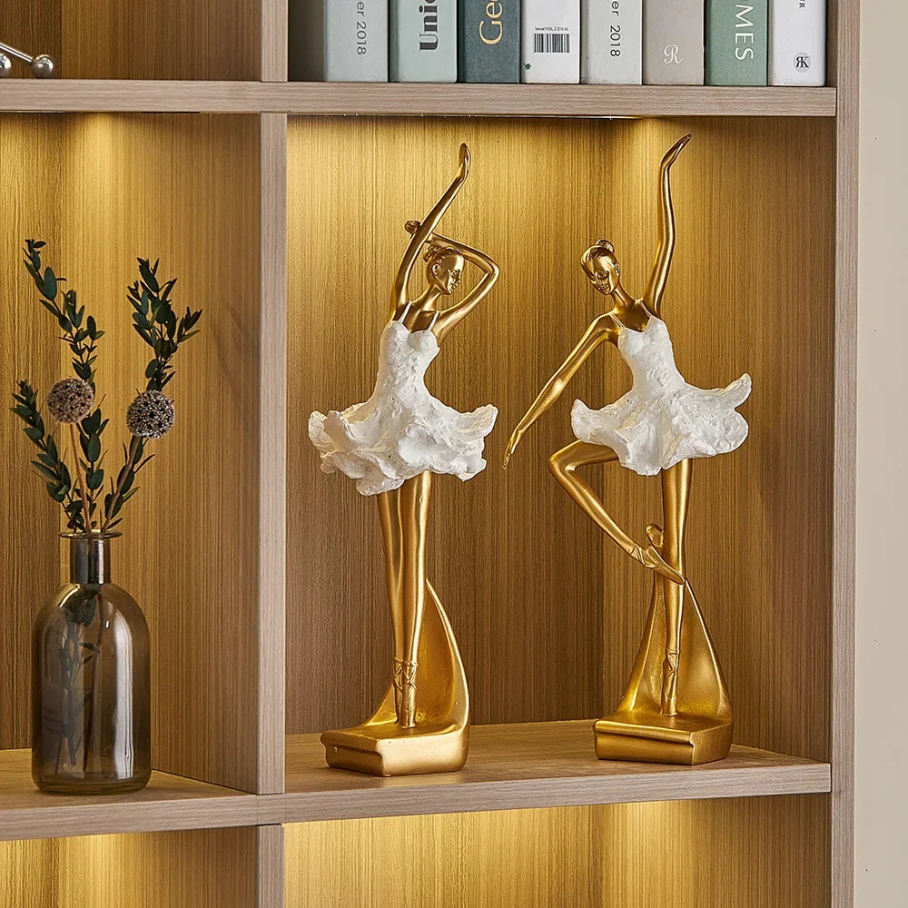 Ballet Dancer Figure for Desk & Living Space | ventumra
