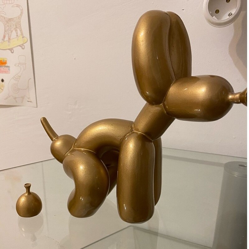 Balloon Dog Resin Figurine | ventumra