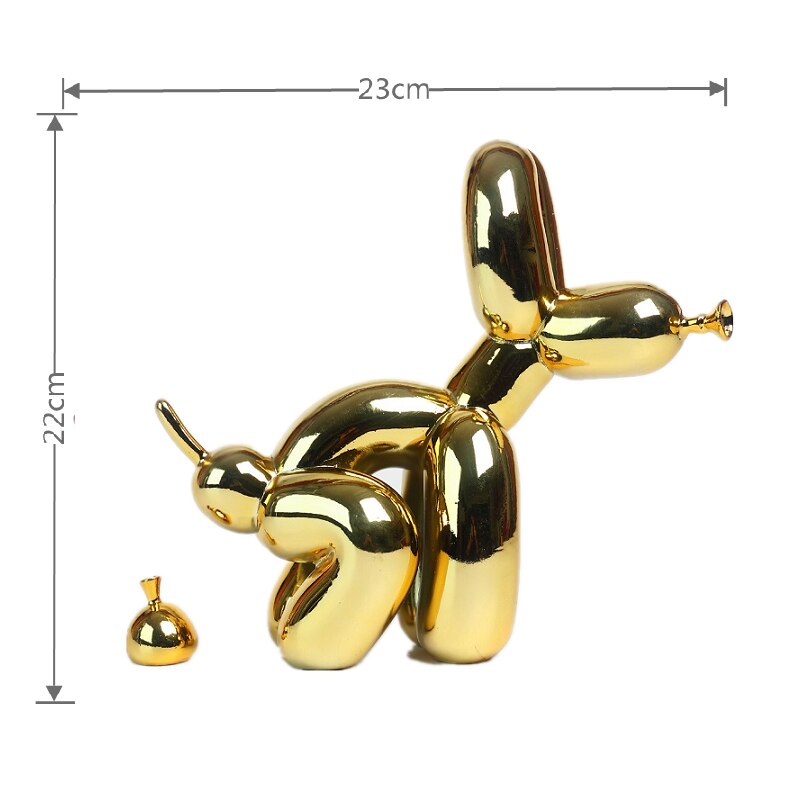 Balloon Dog Resin Figurine | ventumra