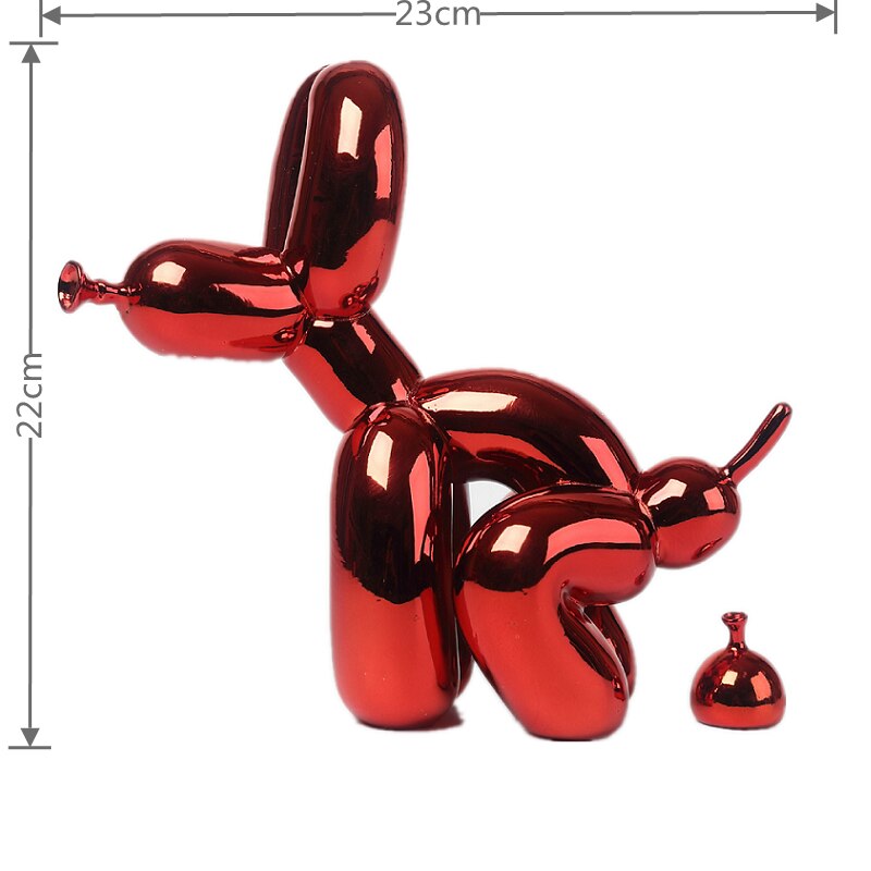 Balloon Dog Resin Figurine | ventumra