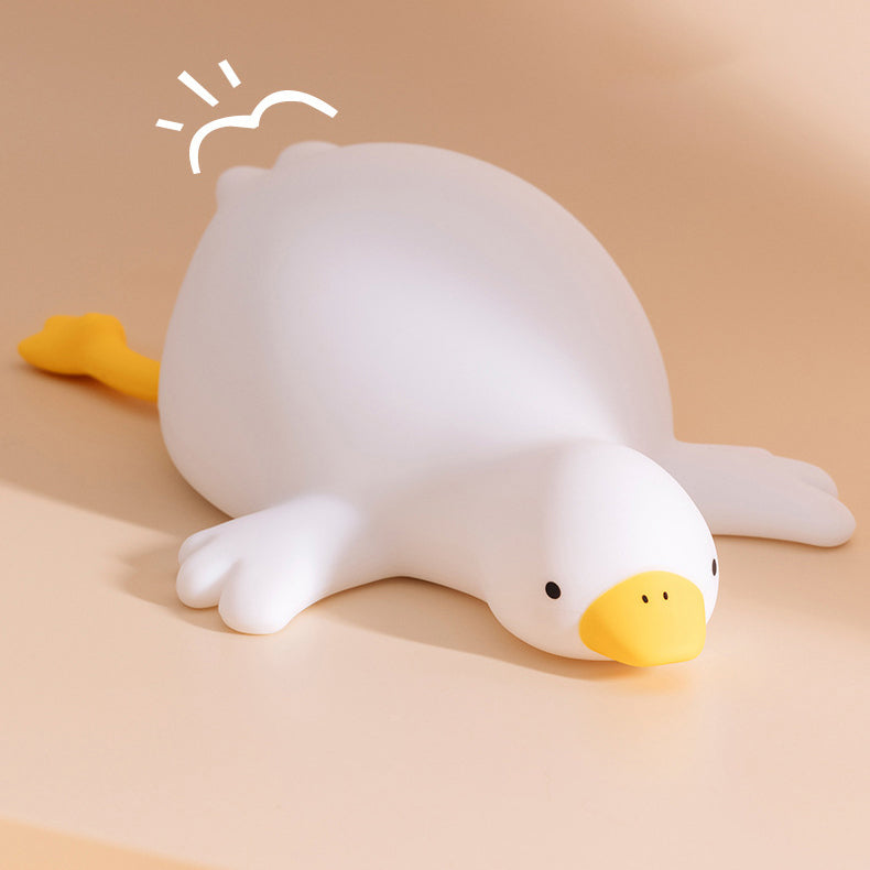 Big White Goose Tap Tap LED Night Light | ventumra