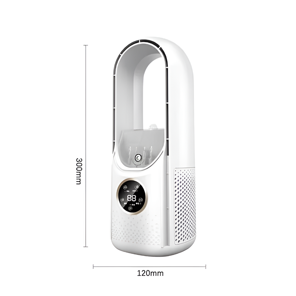 Bladeless Portable Air Cooler with Night Light | ventumra