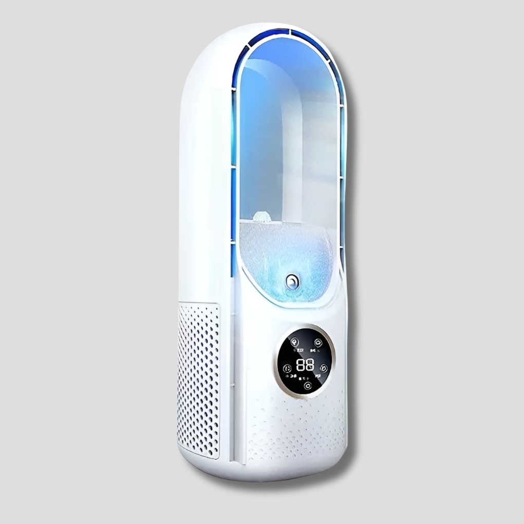 Bladeless Portable Air Cooler with Night Light | ventumra