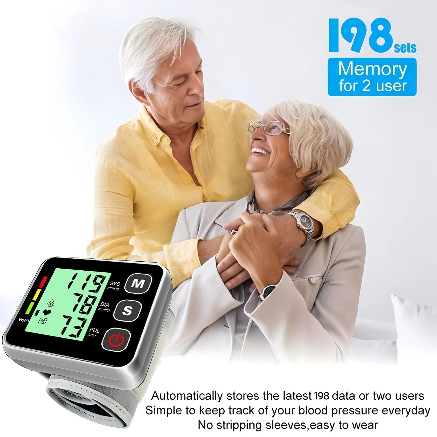 Wrist Blood Pressure Monitor – Accurate & Easy for Personal Tracking | ventumra