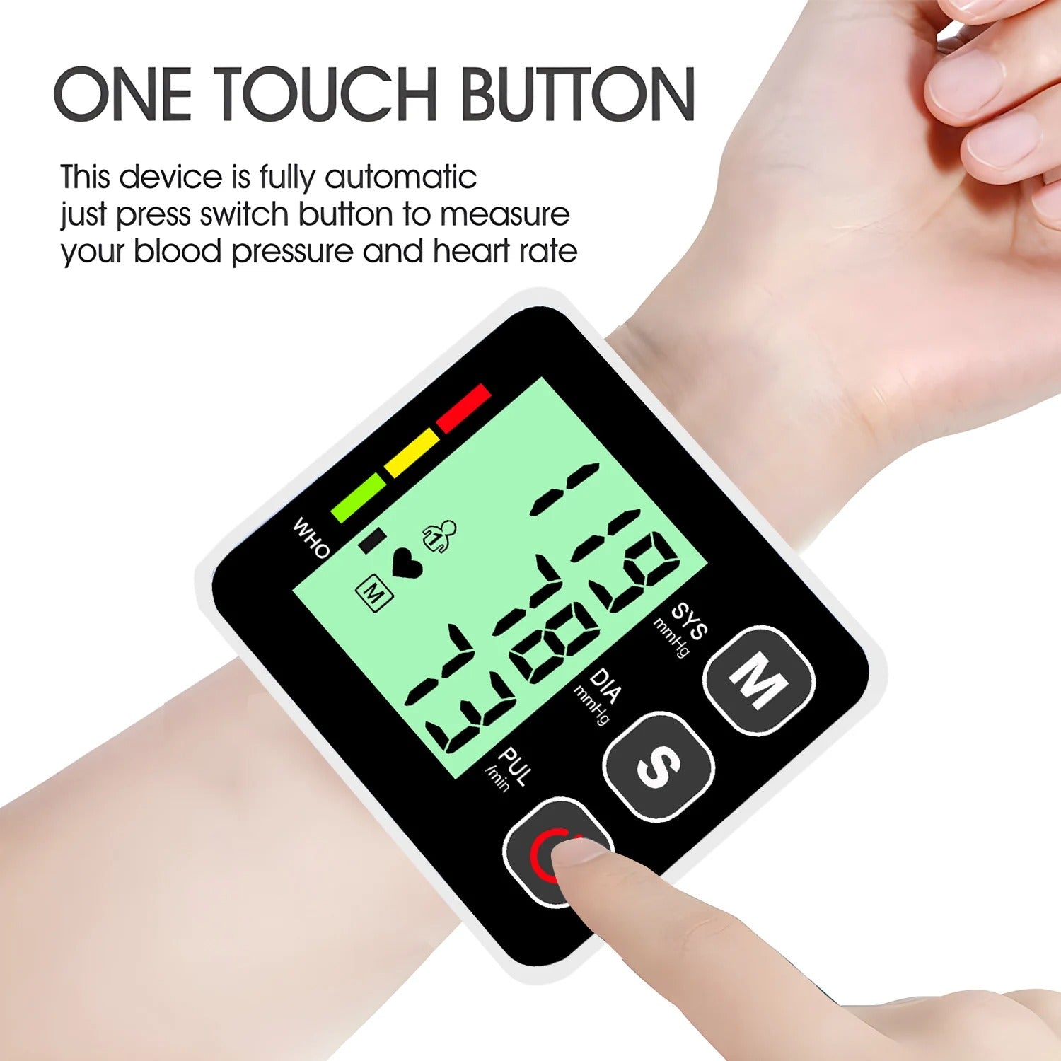 Wrist Blood Pressure Monitor – Accurate & Easy for Personal Tracking | ventumra