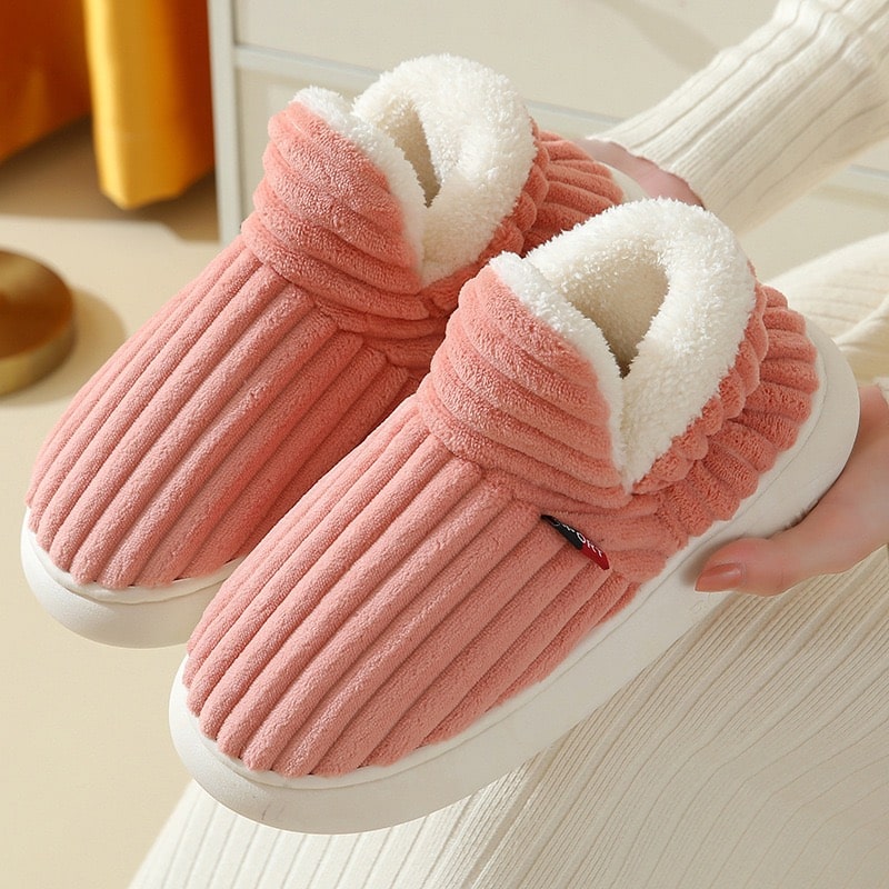 Boutique Cozy Fleece Lined House Shoes | ventumra