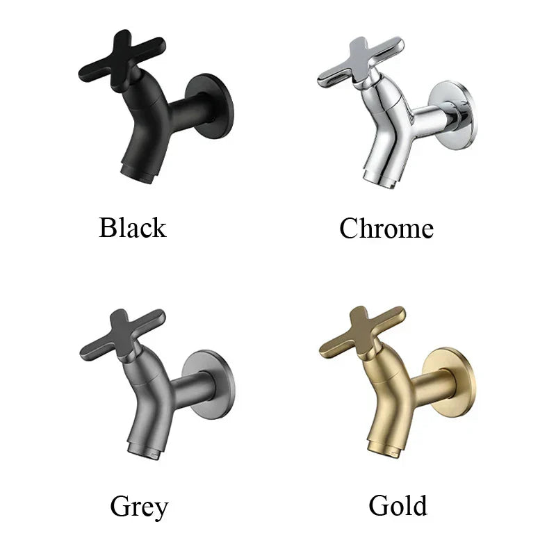 Solid Brass Wall Faucet - Cold Water Only | ventumra