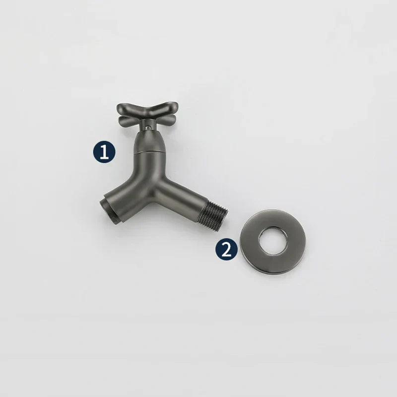 Solid Brass Wall Faucet - Cold Water Only | ventumra