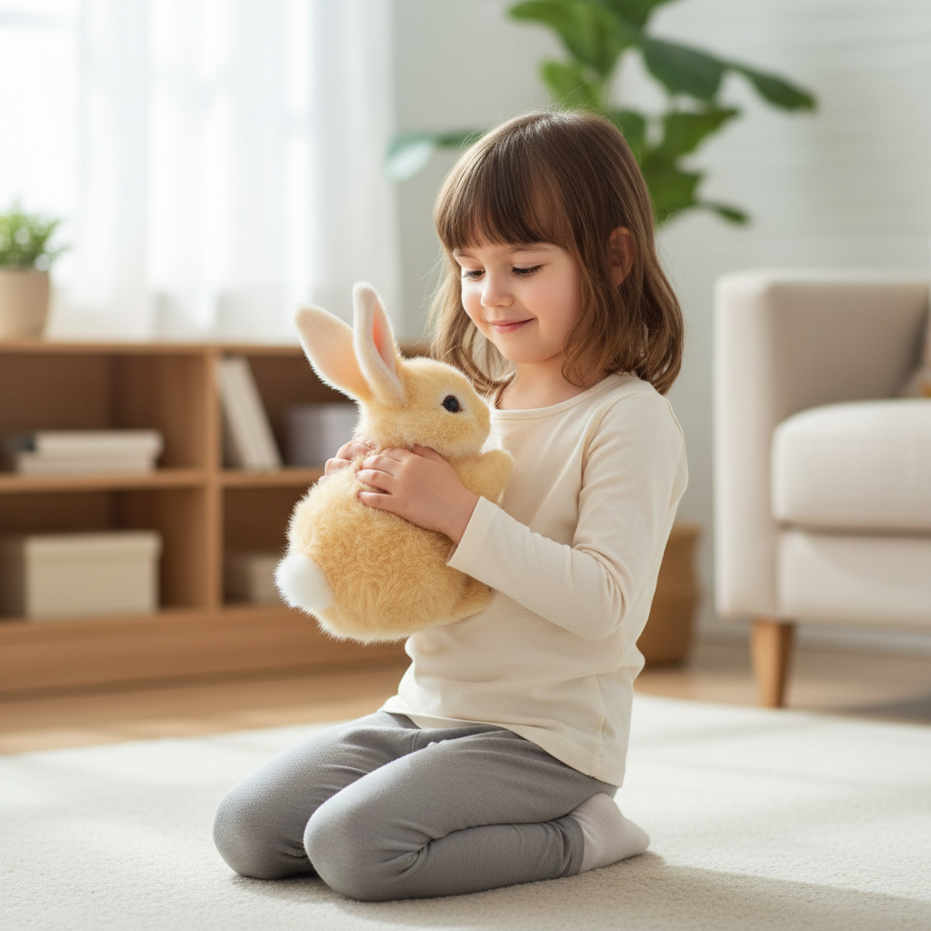 BunnyLoom Interactive Toy Realistic Hopping Bunny for Kids | ventumra