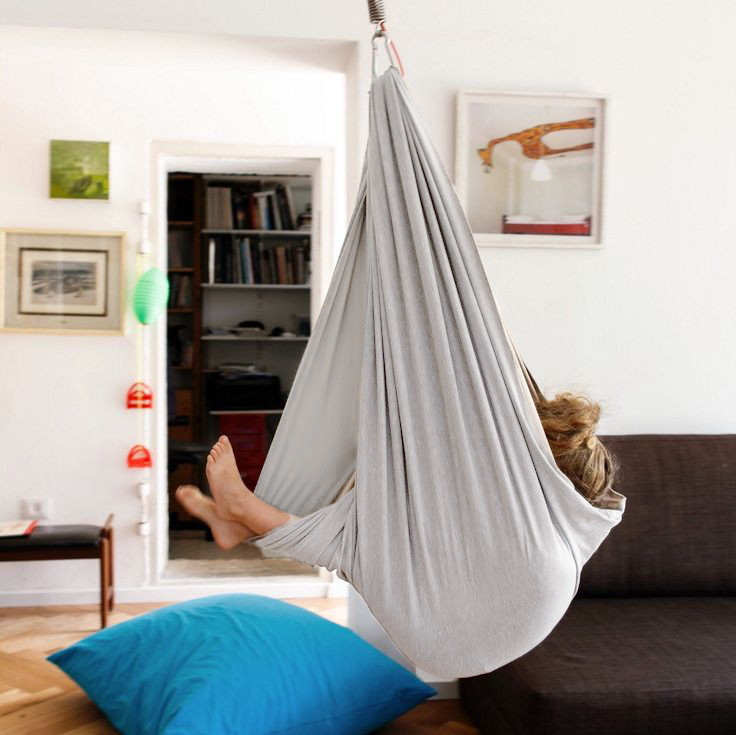 CalmGlide Kids Indoor Swing – Cozy Relaxation Hammock for Comfort & Play | ventumra