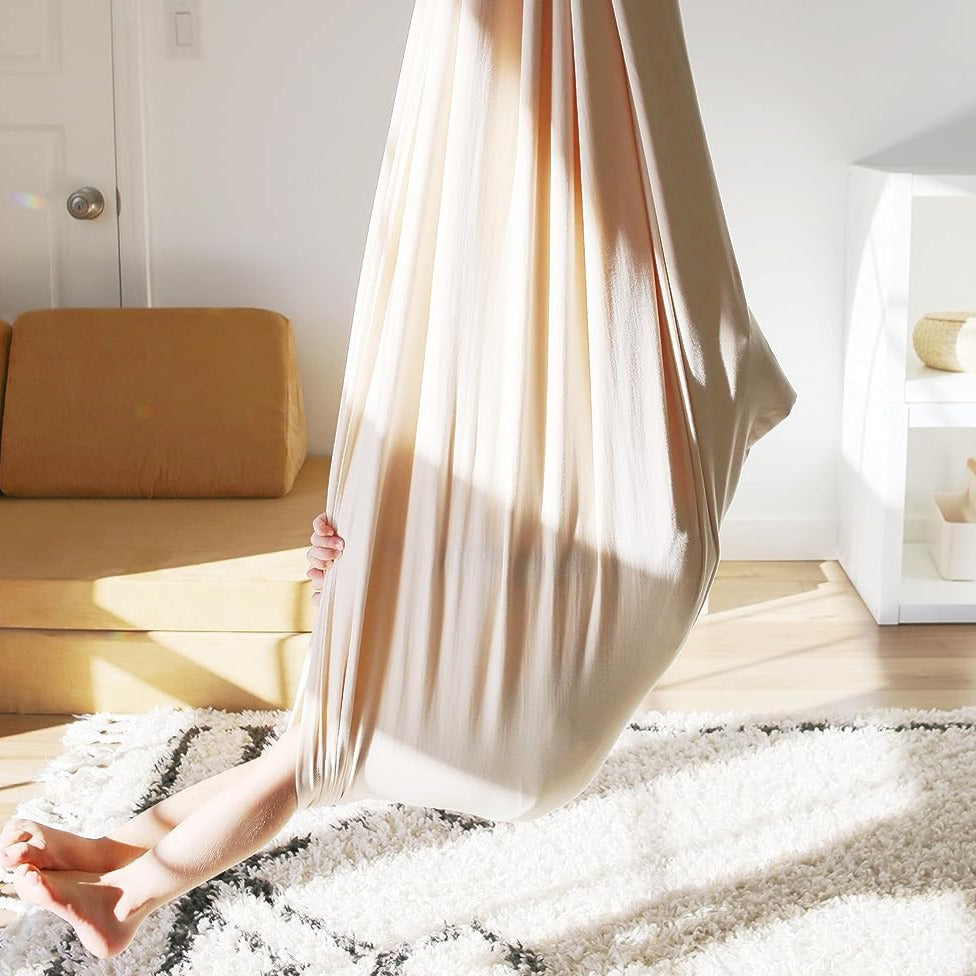 CalmGlide Kids Indoor Swing – Cozy Relaxation Hammock for Comfort & Play | ventumra