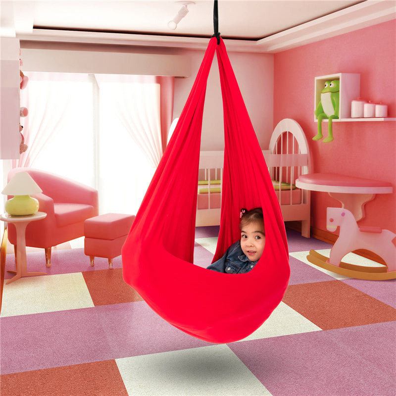 CalmGlide Kids Indoor Swing – Cozy Relaxation Hammock for Comfort & Play | ventumra