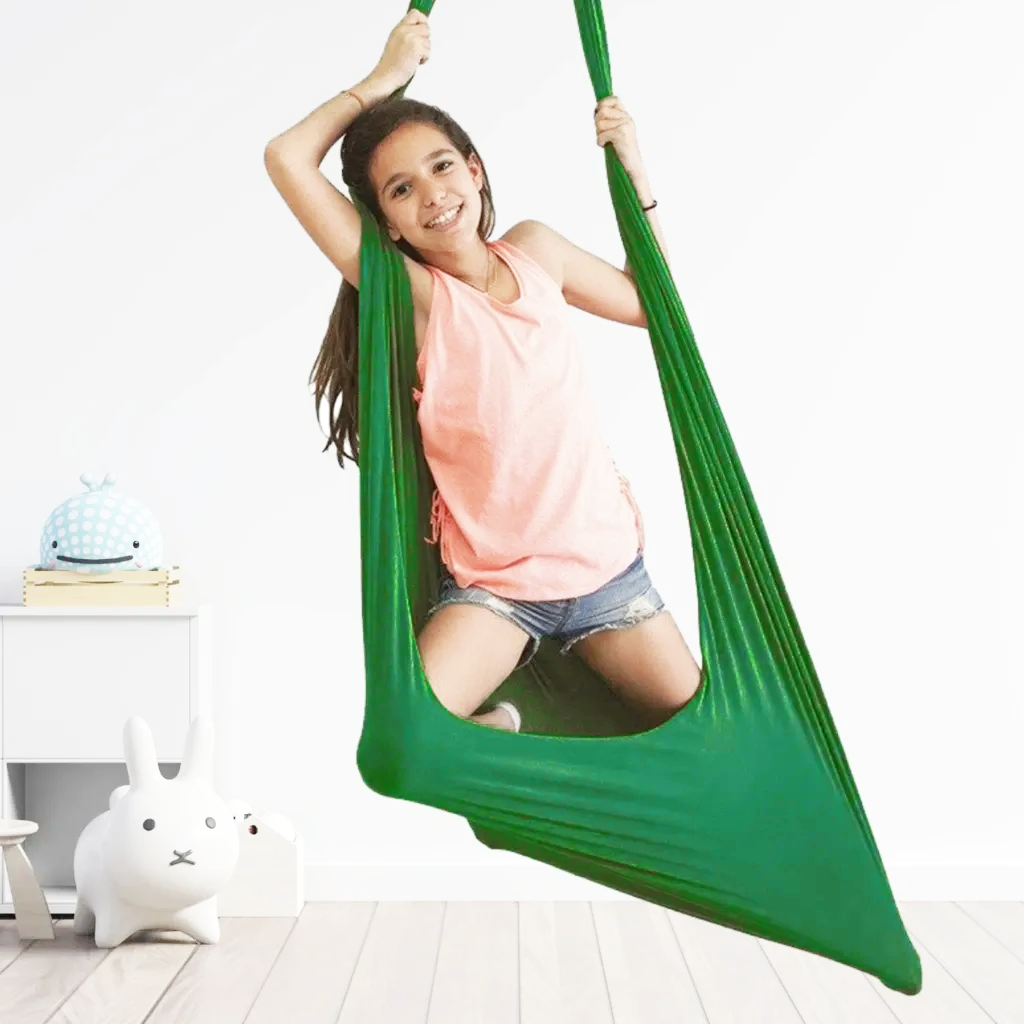 CalmGlide Kids Indoor Swing – Cozy Relaxation Hammock for Comfort & Play | ventumra