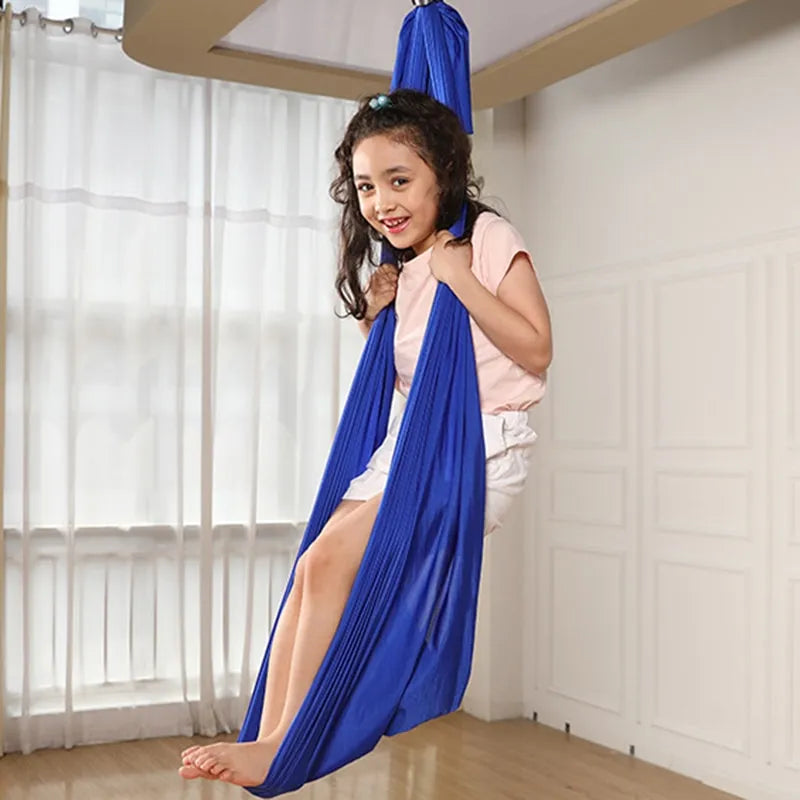 CalmGlide Kids Indoor Swing – Cozy Relaxation Hammock for Comfort & Play | ventumra