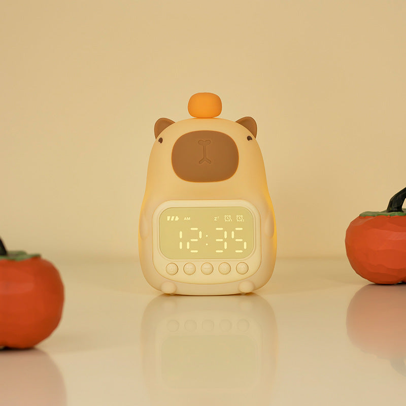 Capybara Companion Night Lamp & Alarm Clock | ventumra