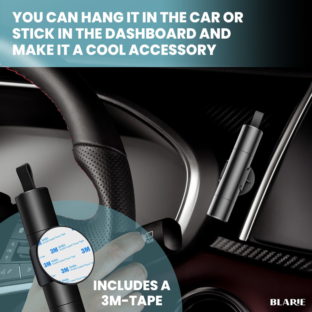 Car Safety Hammer – Essential Car Escape Tool & Window Breaker for Emergencies | ventumra