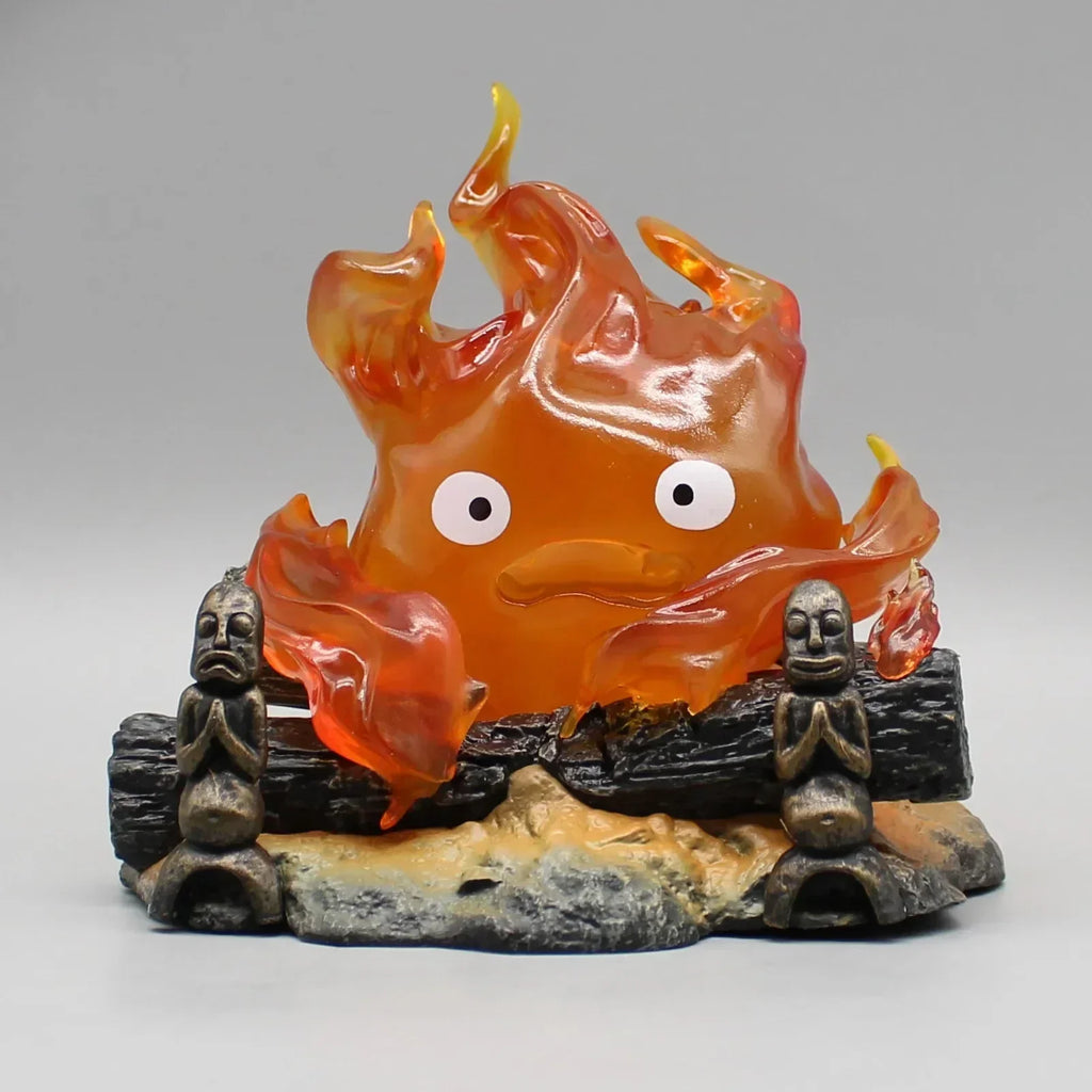 Cartoon Flame Figurine Glowing Anime Decorative Figure (Glow-in-the-Dark) | ventumra