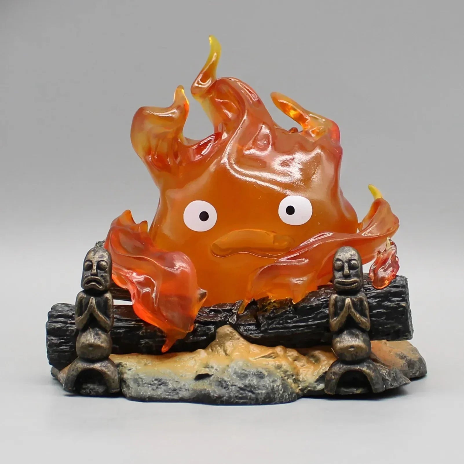 Cartoon Flame Figurine Glowing Anime Decorative Figure (Glow-in-the-Dark) | ventumra