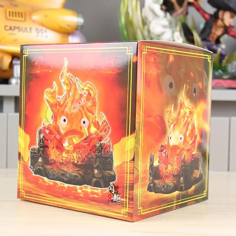 Cartoon Flame Figurine Glowing Anime Decorative Figure (Glow-in-the-Dark) | ventumra