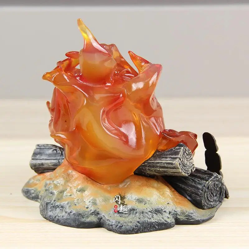 Cartoon Flame Figurine Glowing Anime Decorative Figure (Glow-in-the-Dark) | ventumra