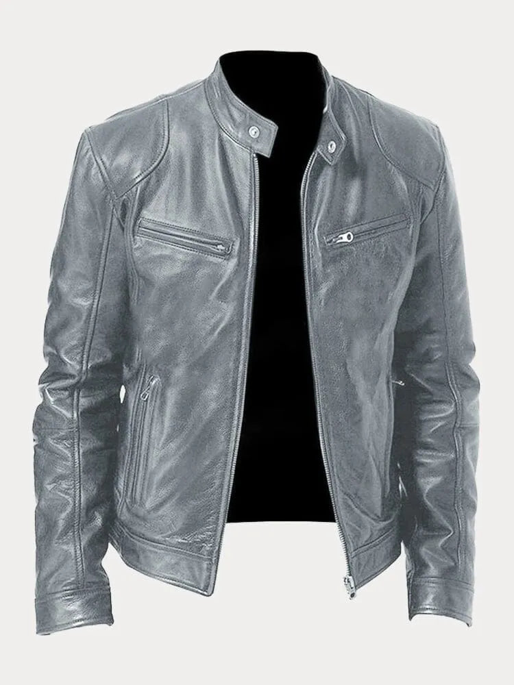 Timeless Essential Leather Jacket | ventumra