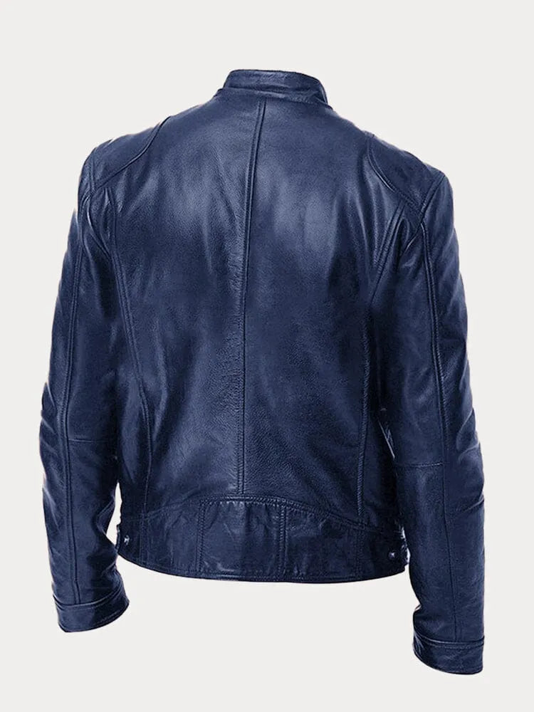 Timeless Essential Leather Jacket | ventumra