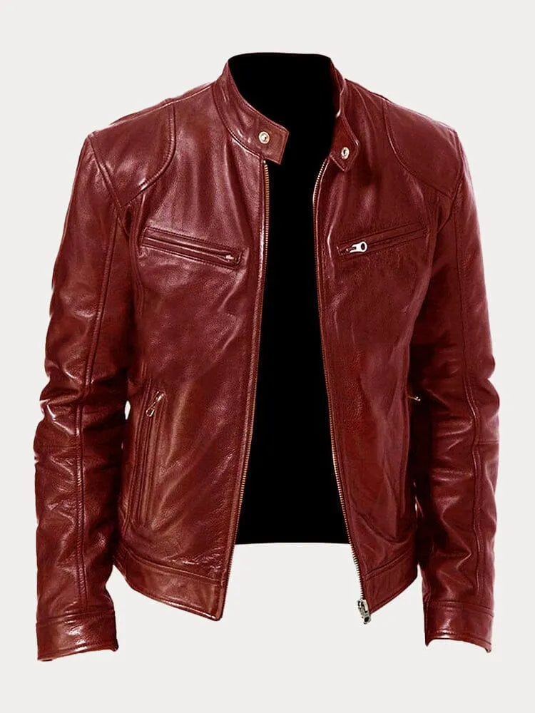 Timeless Essential Leather Jacket | ventumra