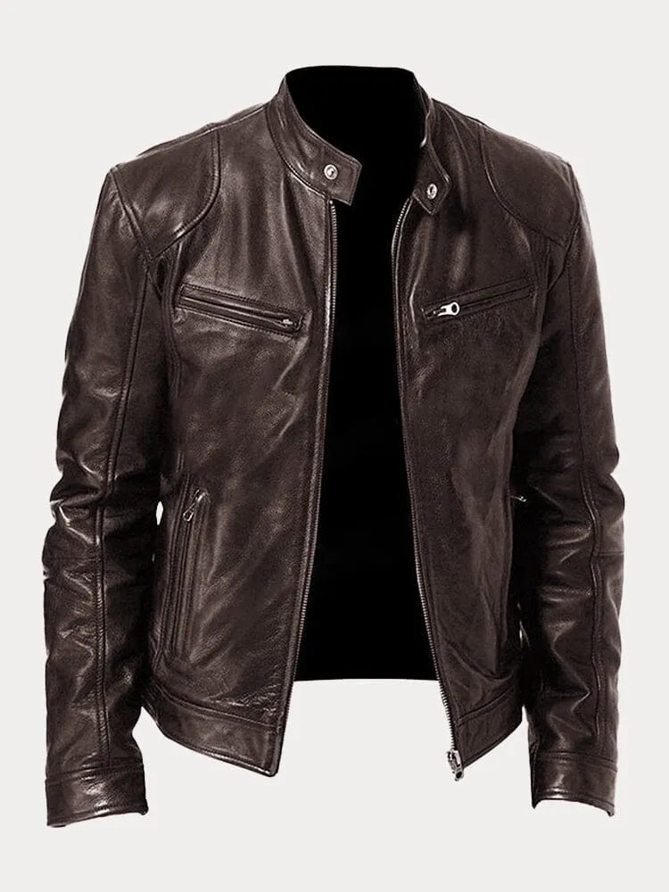 Timeless Essential Leather Jacket | ventumra