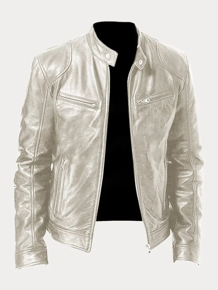 Timeless Essential Leather Jacket | ventumra