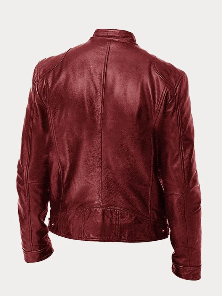 Timeless Essential Leather Jacket | ventumra