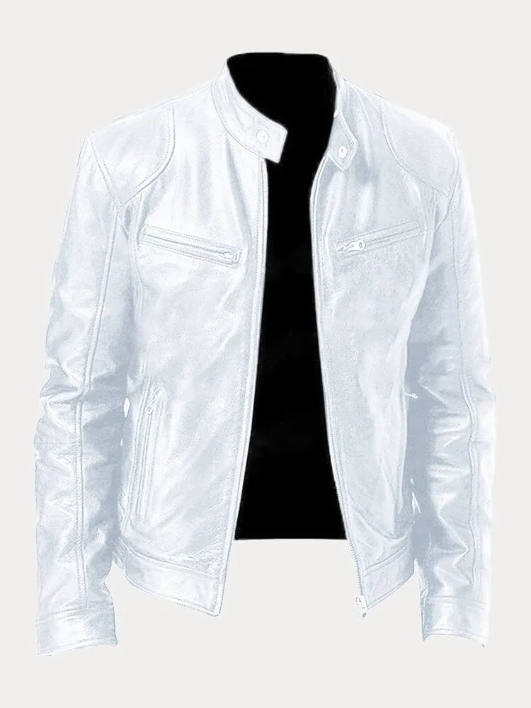 Timeless Essential Leather Jacket | ventumra